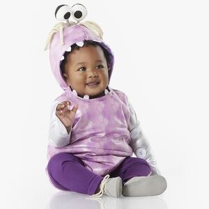 Pottery Barn Monsters Inc Costume size 0-6m